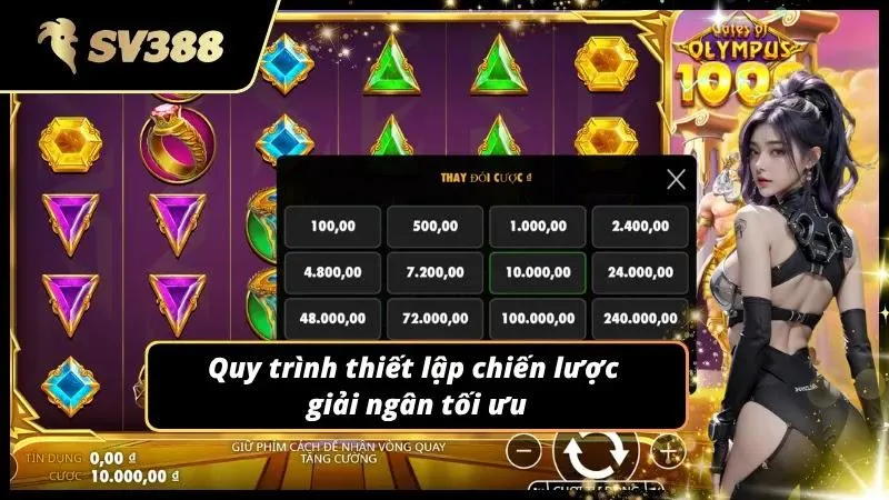 Cược thủ chủ động tăng giảm mức tiền cược vào từng thời điểm