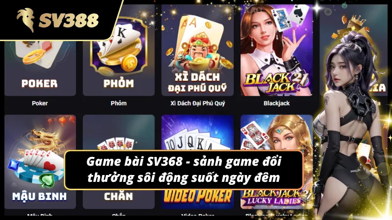 Sảnh bài trực tuyến hoạt động liên tục với lượng người chơi đông