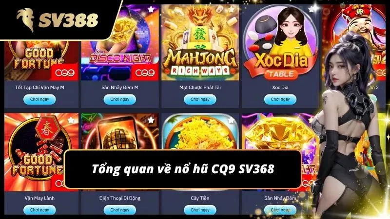 Đắm chìm trong các biểu tượng của nổ hũ CQ9