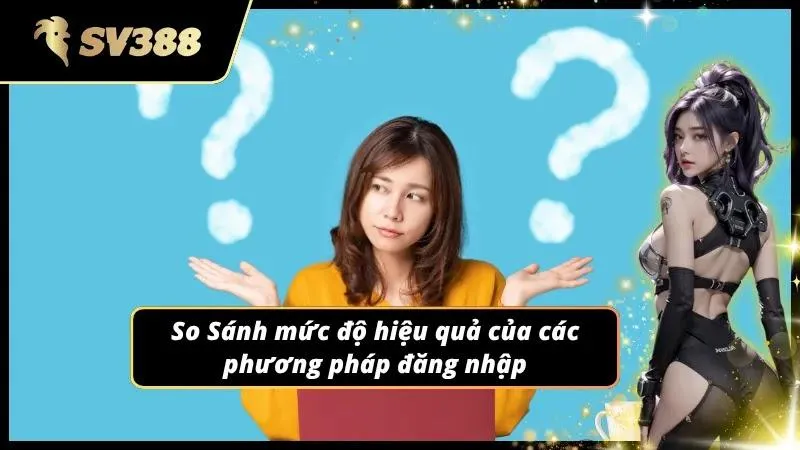 Phân tích độ hiệu quả của các phương pháp đăng nhập
